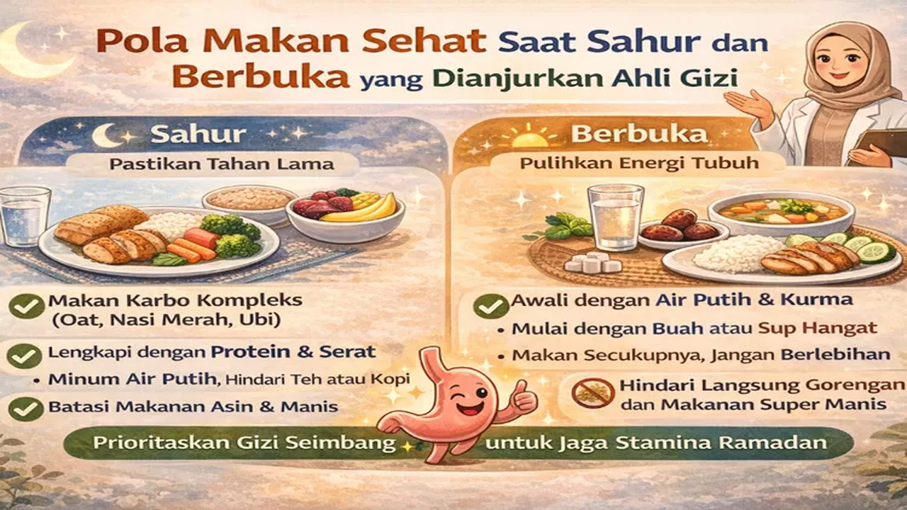 Menu Sahur Sehat yang Bikin Energi Stabil Sepanjang Hari, Menurut Ahli Gizi