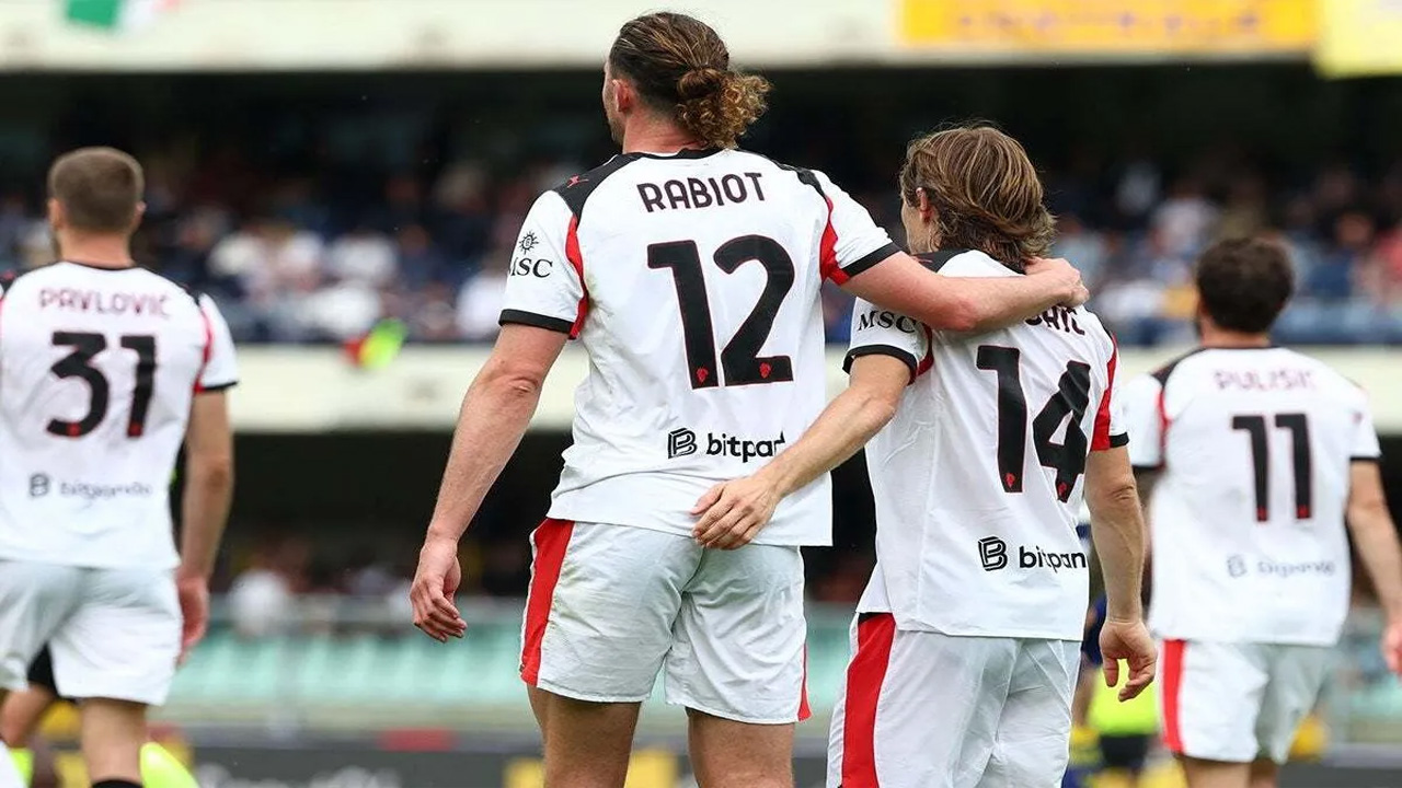 Milan Taklukkan Verona 1-0, Gol Adrien Rabiot Bawa Rossoneri Naik ke Posisi Dua