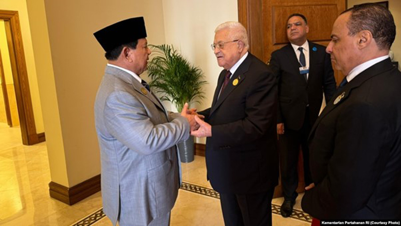 Prabowo Kembali Tegaskan Dukungan Indonesia untuk Palestina dalam Pembicaraan dengan Mahmoud Abbas