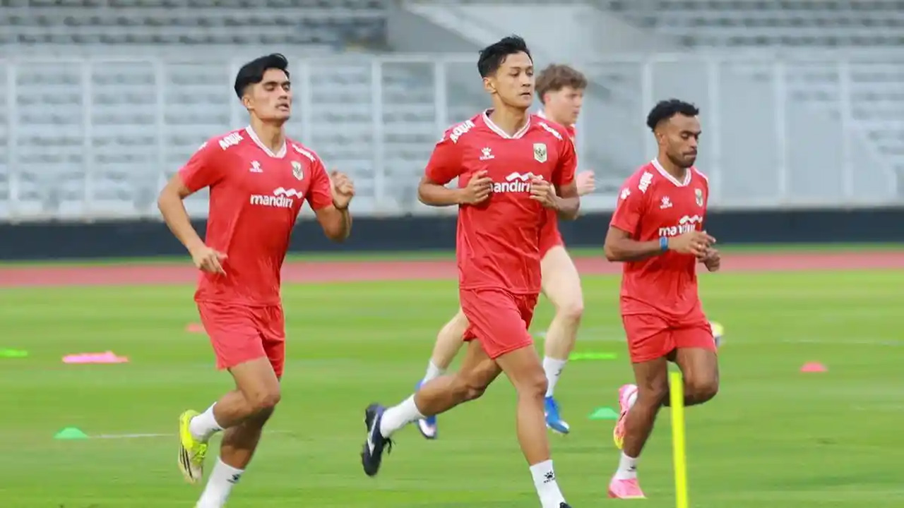 Timnas Indonesia Tingkatkan Intensitas Latihan Jelang Duel Kontra Oman dan Mozambik