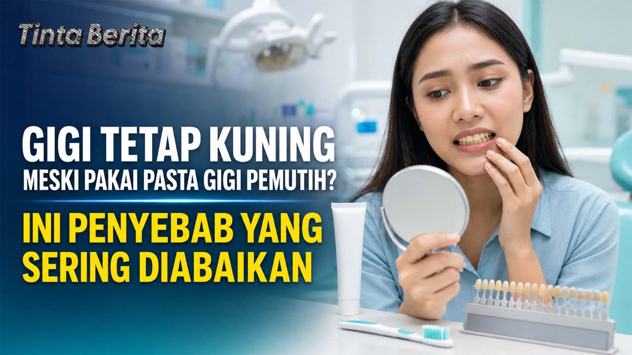 Gigi Tetap Kuning Meski Pakai Pasta Gigi Pemutih? Ini Penyebab yang Sering Diabaikan