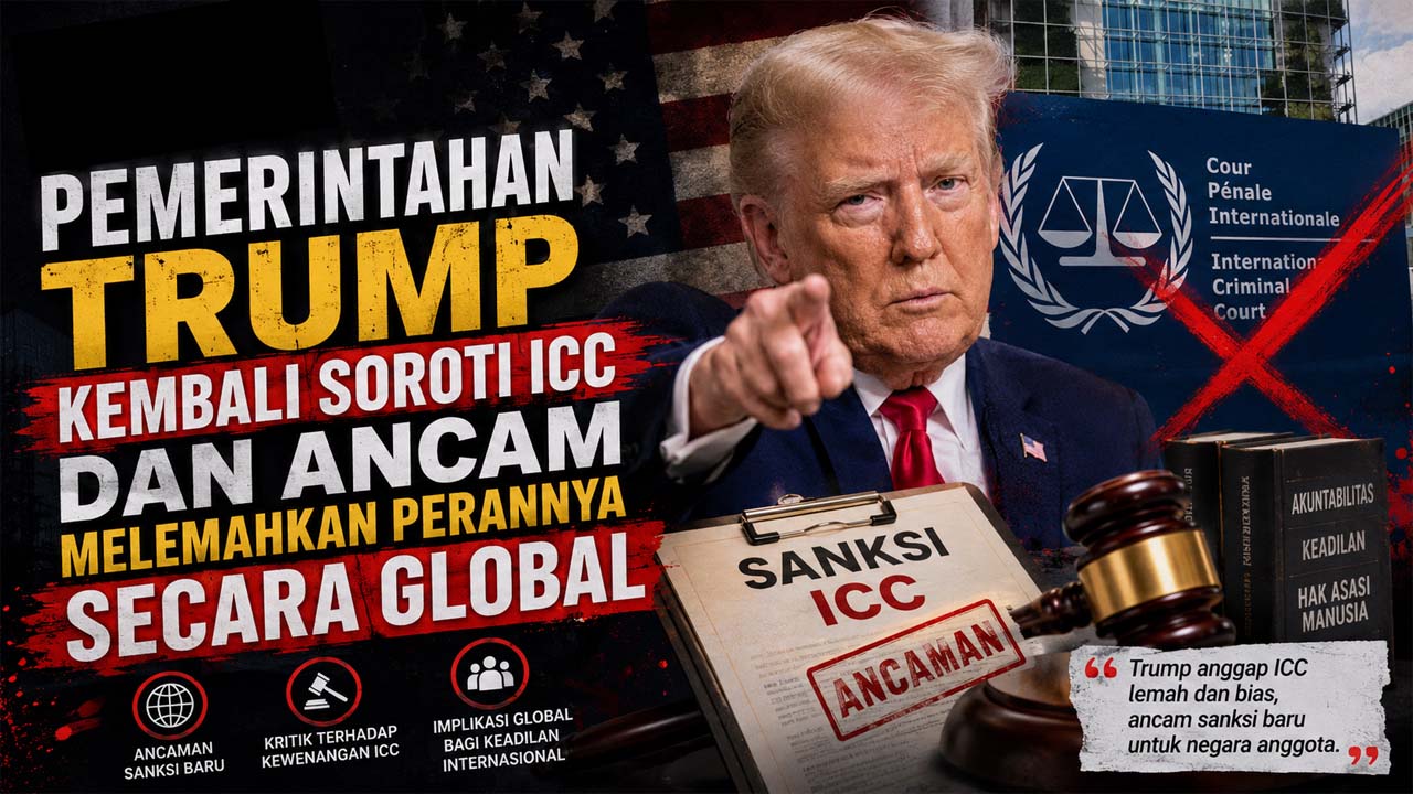 Pemerintahan Trump Kembali Soroti ICC dan Ancam Melemahkan Perannya Secara Global