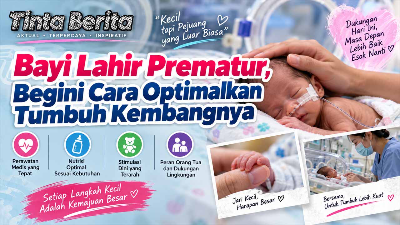 Bayi Lahir Prematur, Begini Cara Optimalkan Tumbuh Kembangnya