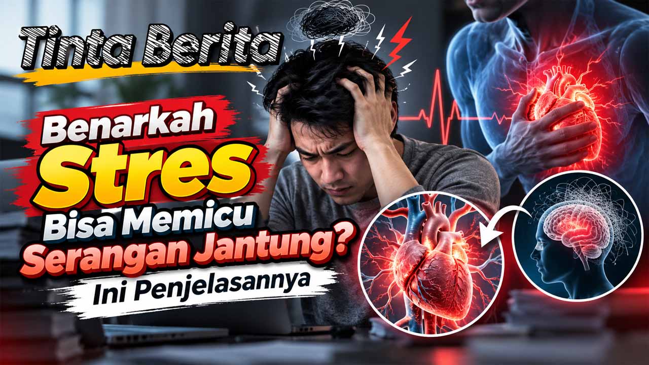 Benarkah Stres Bisa Memicu Serangan Jantung? Ini Penjelasannya