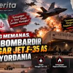Iran Gempur Pangkalan AS di Yordania, Hanggar Jet Tempur Jadi Target