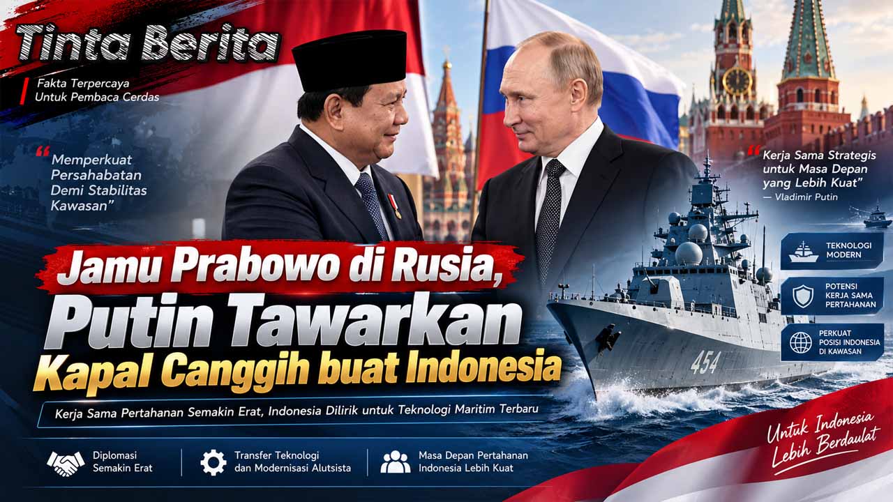 Putin Tawarkan Kapal Canggih ke Indonesia untuk Industri Perikanan