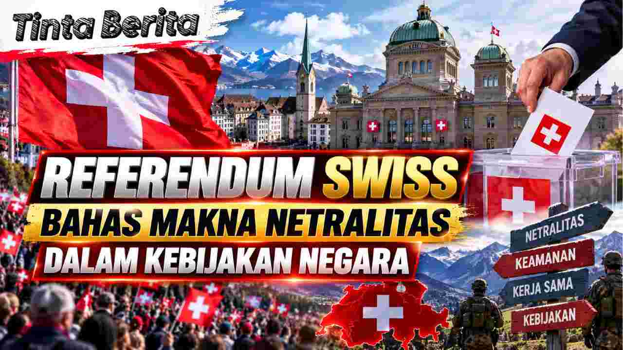 Referendum Swiss Bahas Makna Netralitas dalam Kebijakan Negara