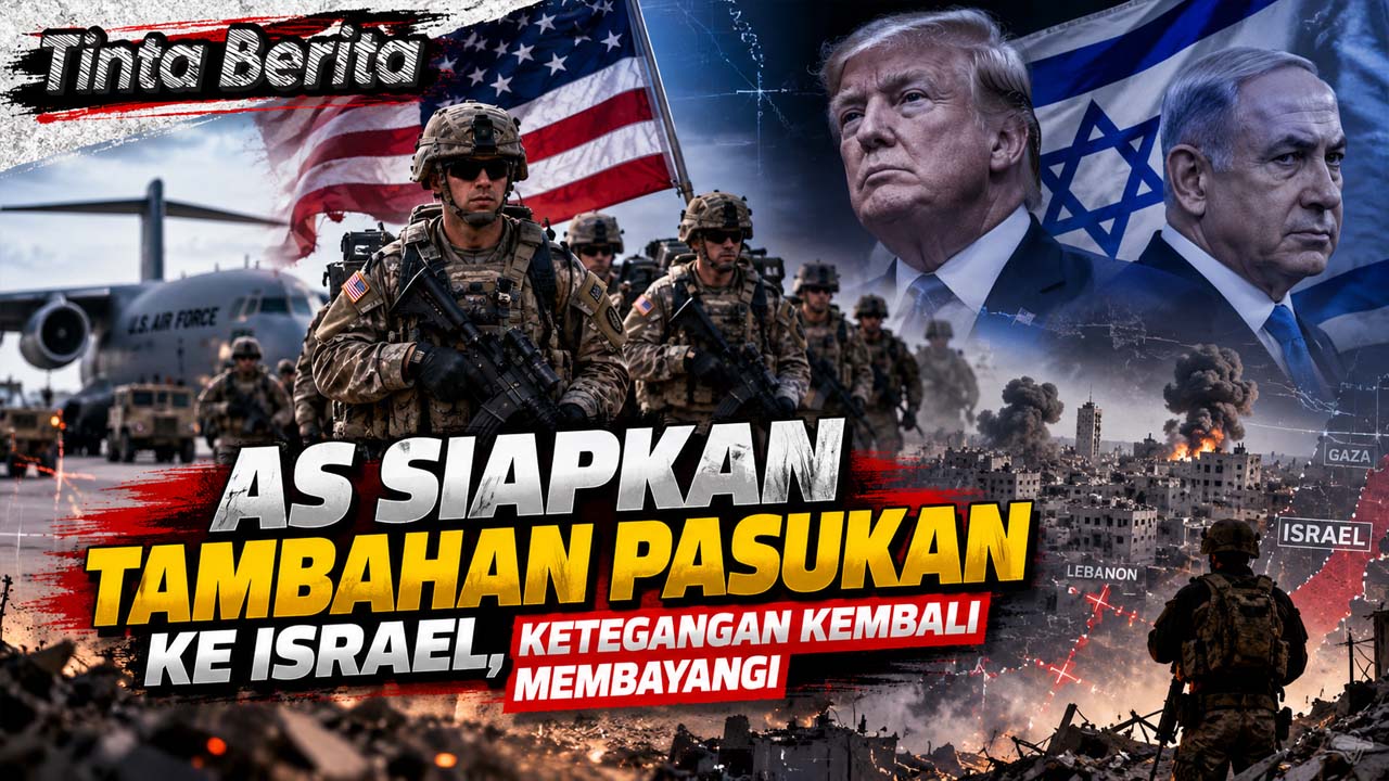 AS Siapkan Tambahan Pasukan ke Israel, Ketegangan Kembali Membayangi