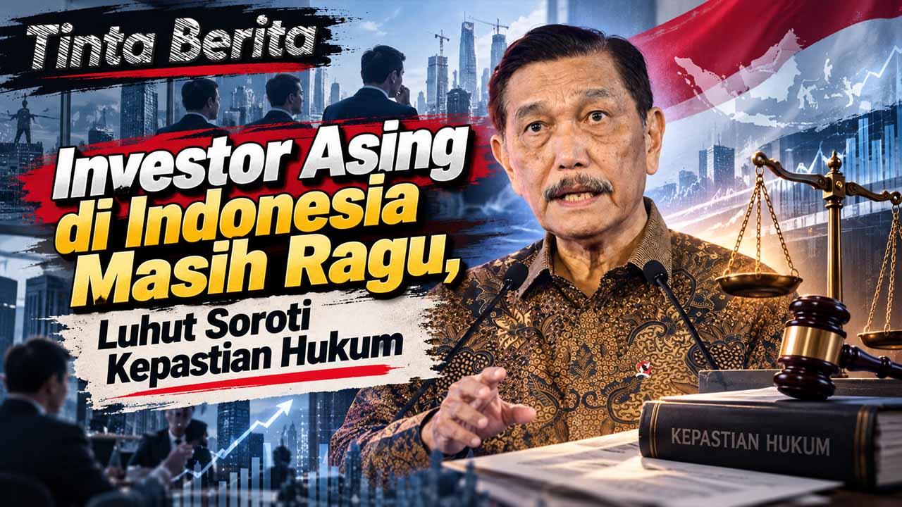 Investor Asing di Indonesia Masih Ragu, Luhut Soroti Kepastian Hukum