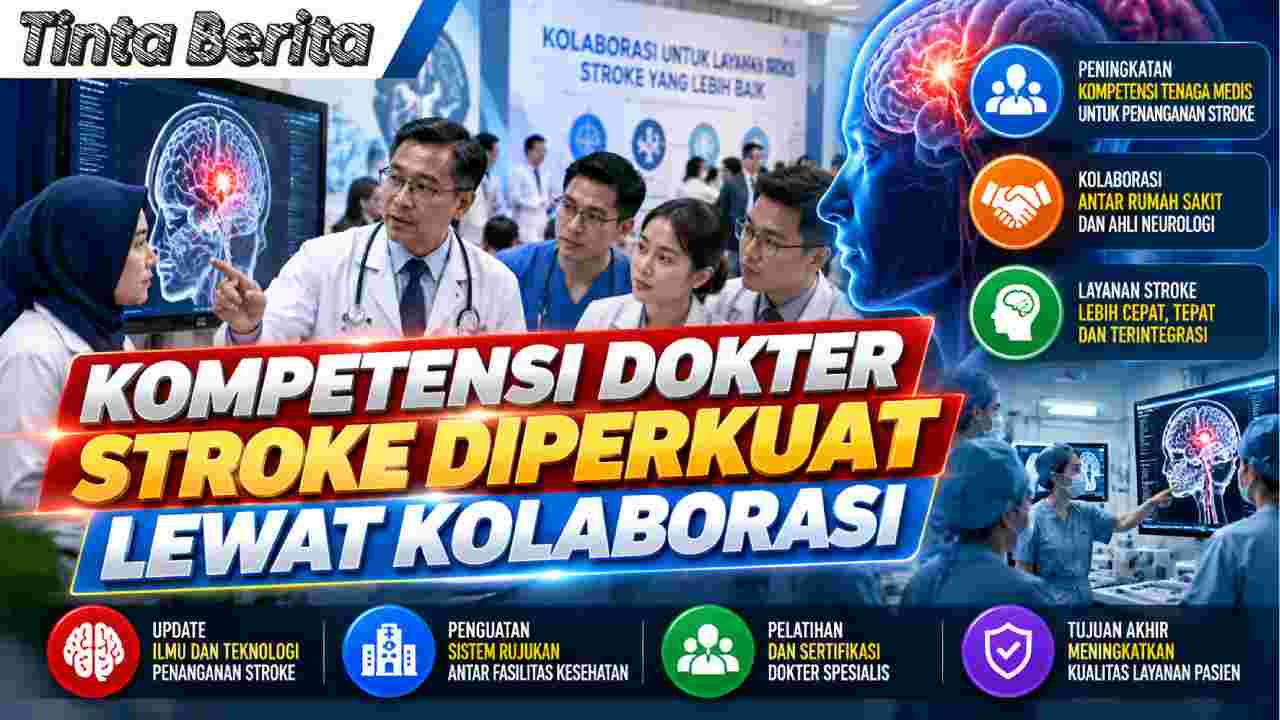 Kompetensi Dokter Stroke Diperkuat Lewat Kolaborasi