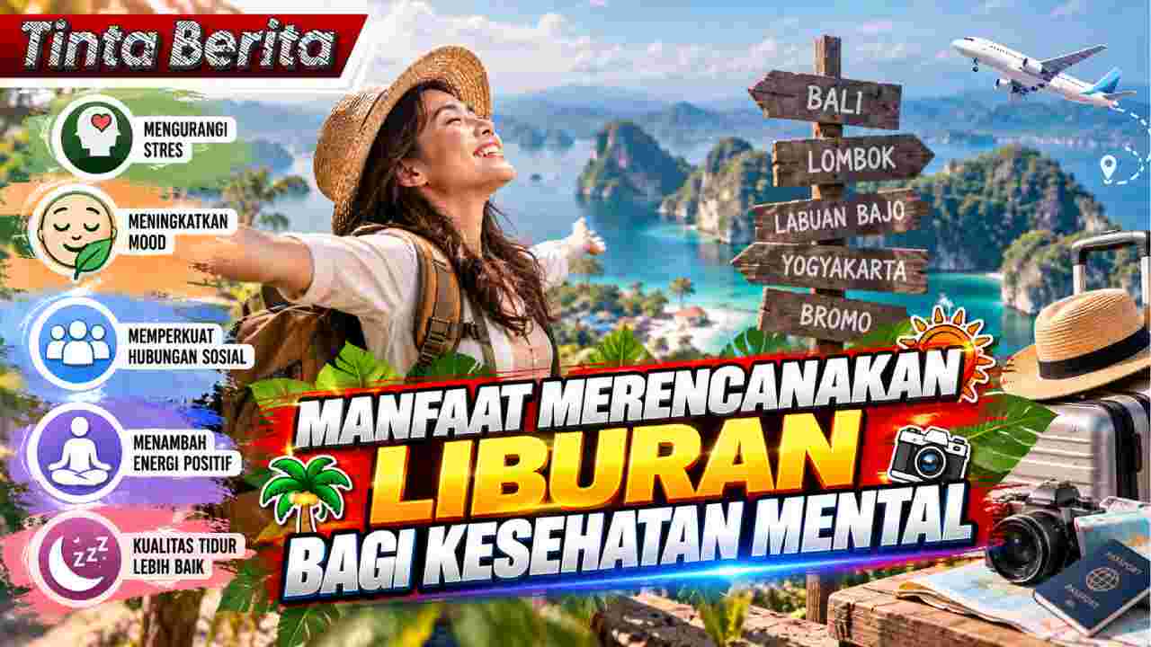 Manfaat Merencanakan Liburan bagi Kesehatan Mental