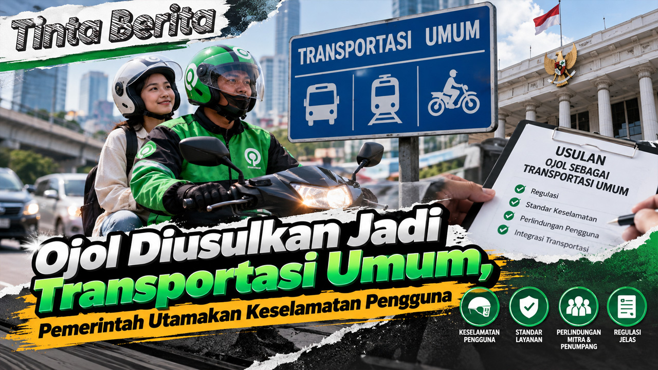 Ojol Diusulkan Jadi Transportasi Umum, Pemerintah Utamakan Keselamatan Pengguna