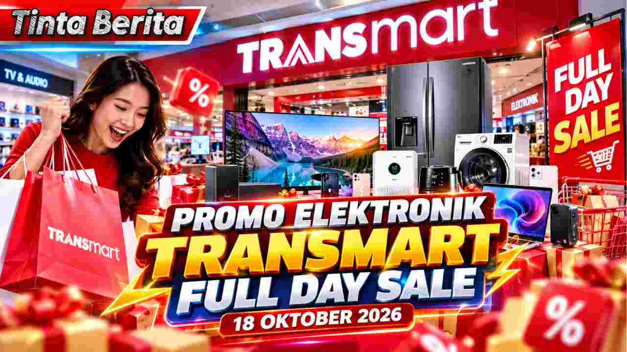 Promo Elektronik Transmart Full Day Sale 18 Oktober 2026