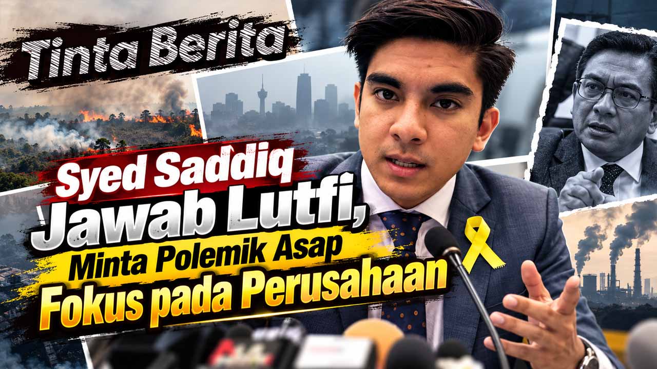 Syed Saddiq Jawab Lutfi, Minta Polemik Asap Fokus pada Perusahaan
