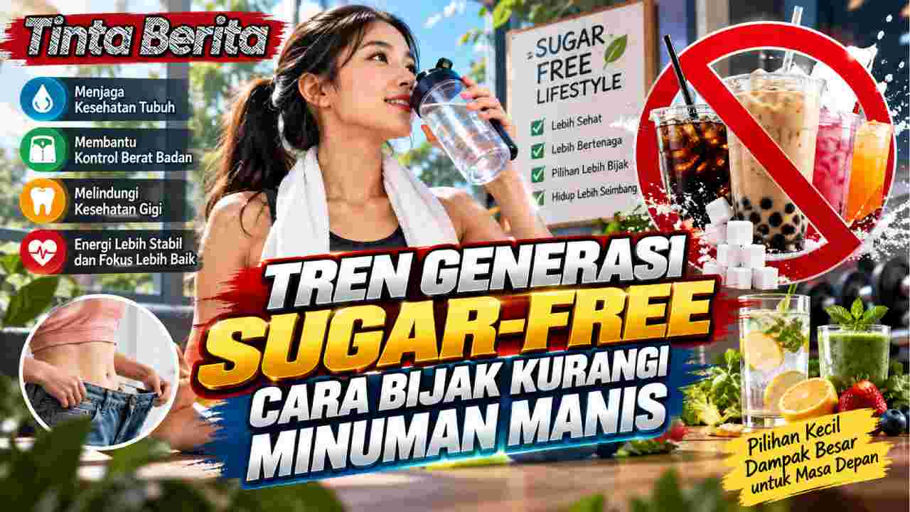 Tren Generasi Sugar-Free, Cara Bijak Kurangi Minuman Manis